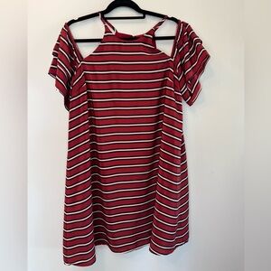 Cold‎ Shoulder Dress.